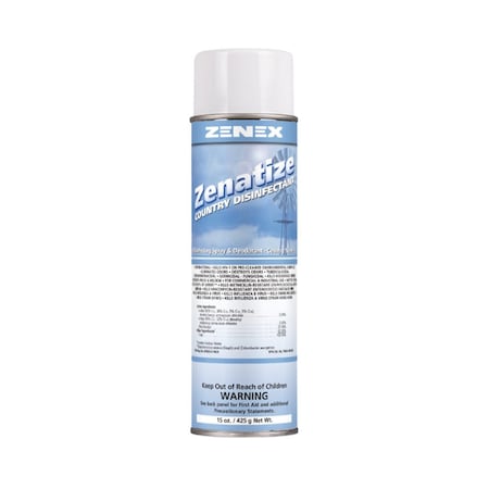 Zenex Zenatize Country Disinfectant net 15 oz. 1 Can 495525-1